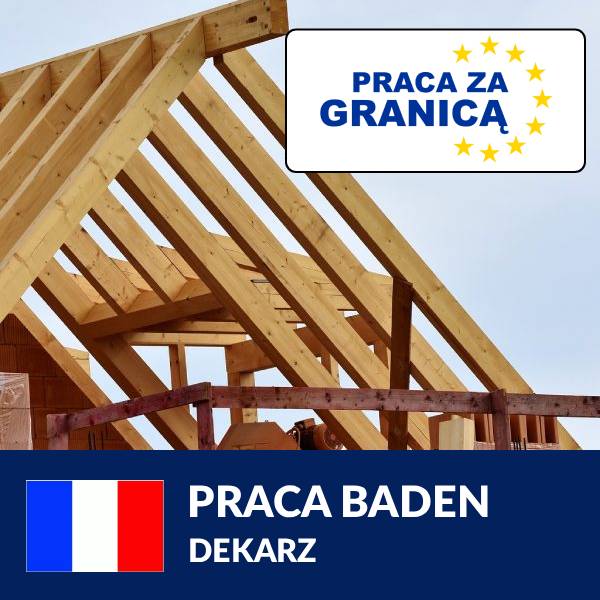 Praca dekarz Baden Francja PzG