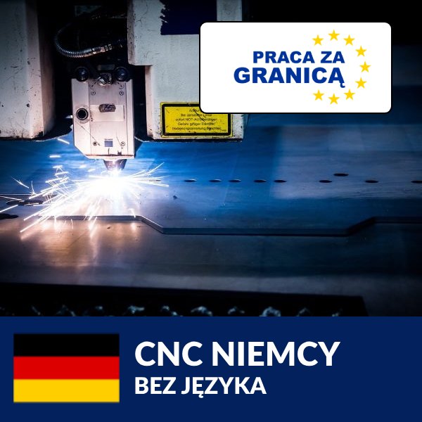 Praca CNC Niemcy bez języka