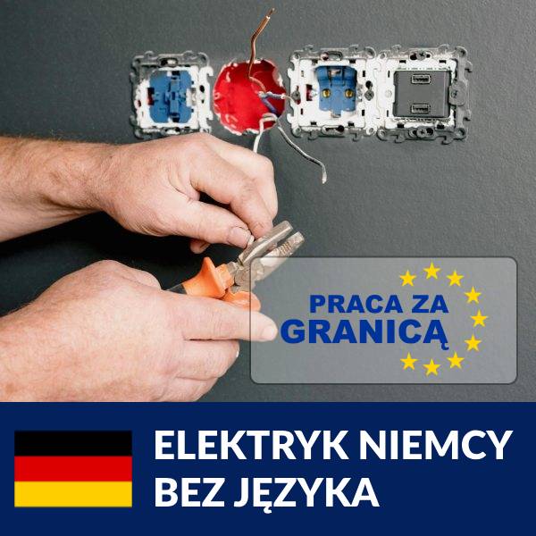Praca Elektryk Niemcy bez języka PzG