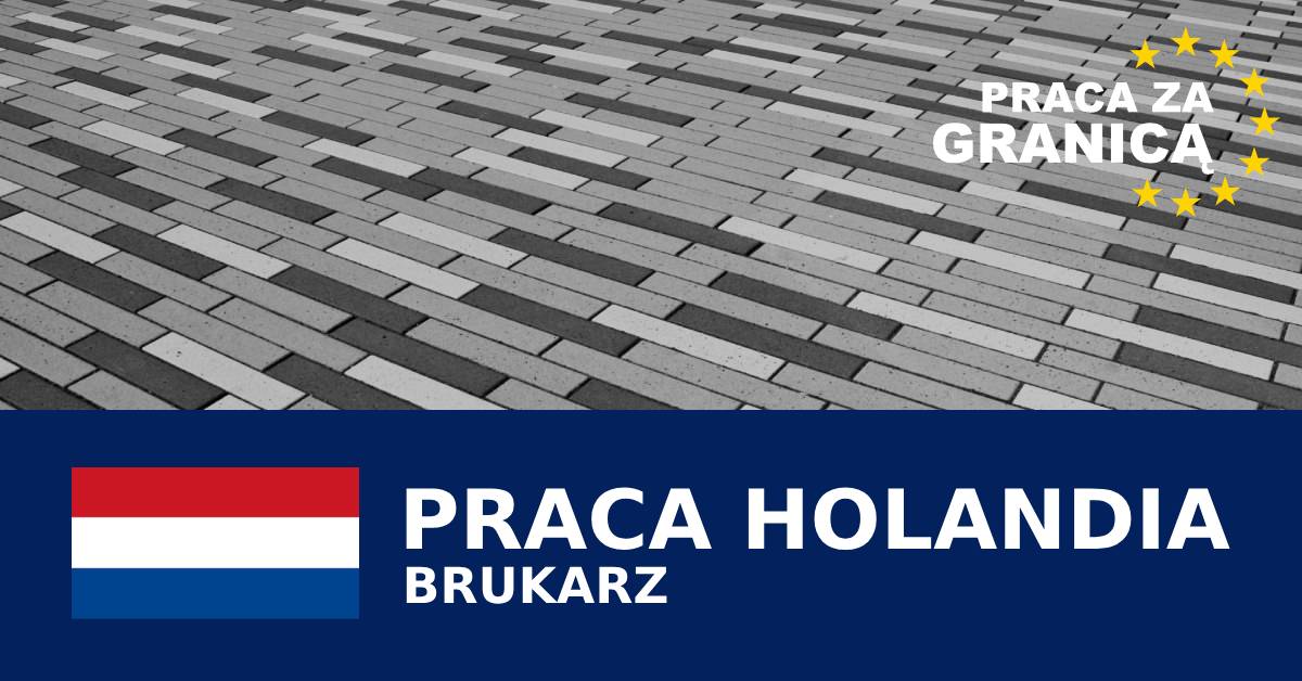 Brukarz Holandia praca PzG