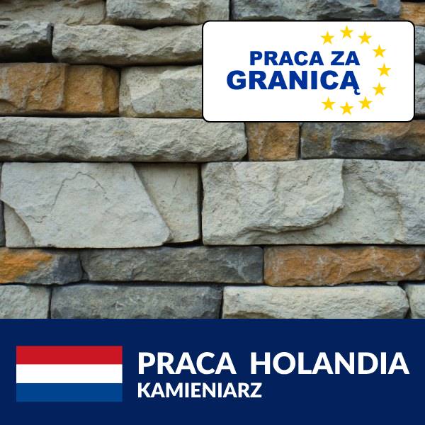 Praca kamieniarz Holandia PzG