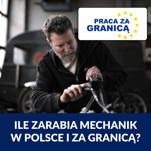 Ile zarabia mechanik za granicą? PzG