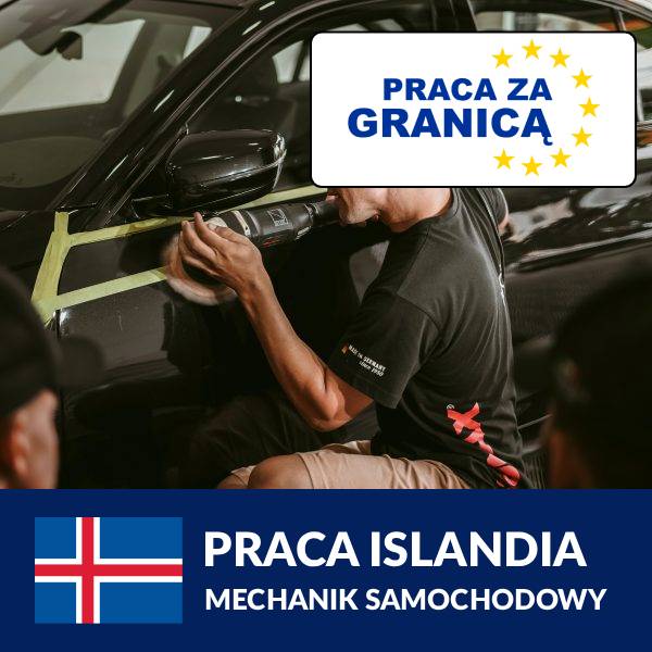 Praca mechanik samochodowy Islandia PzG
