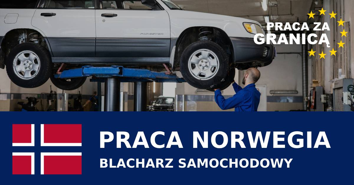 Blacharz samochodowy Norwegia praca PzG
