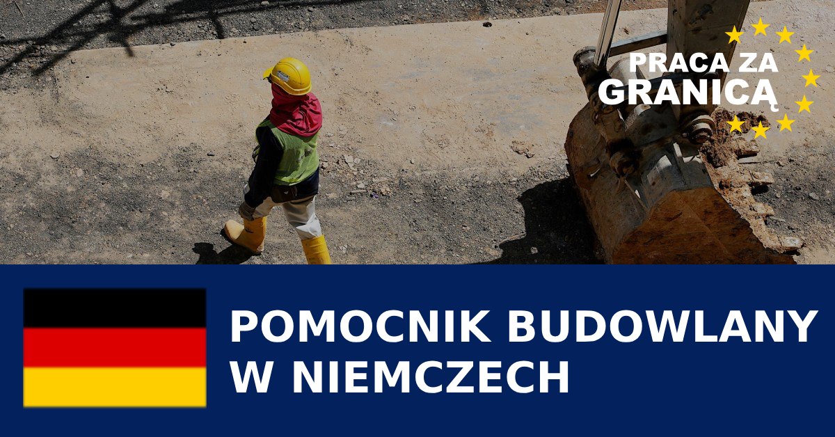 Pomocnik budowlany Niemcy