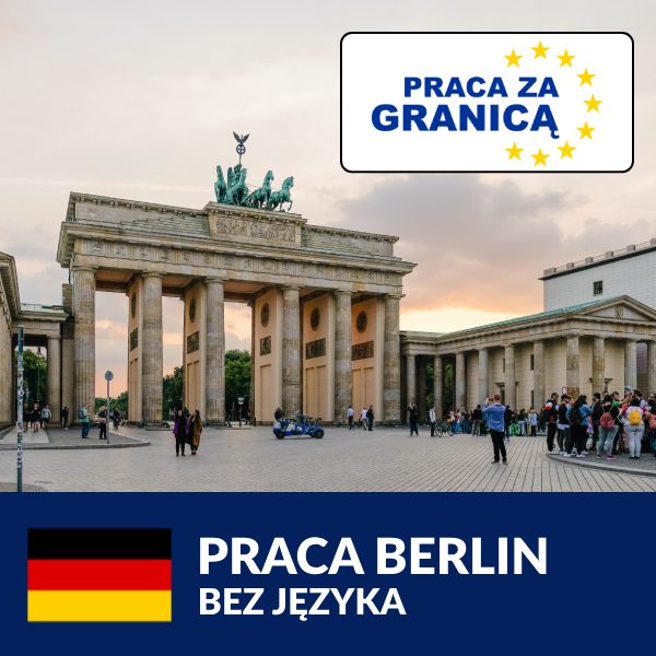 Praca Berlin bez języka