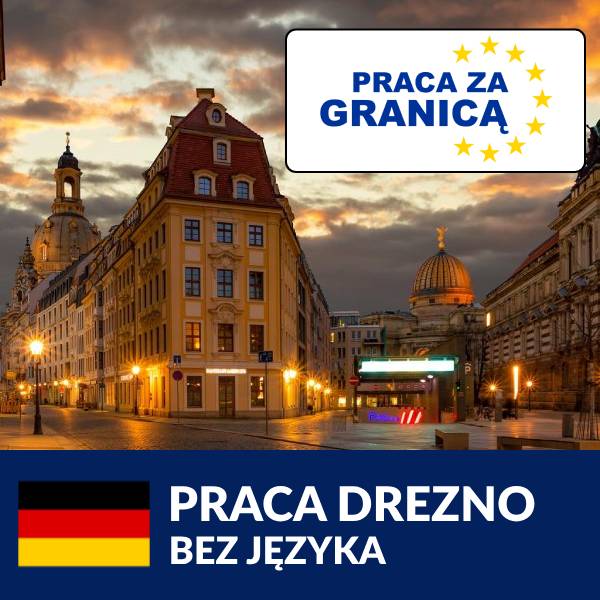 Praca Drezno bez języka