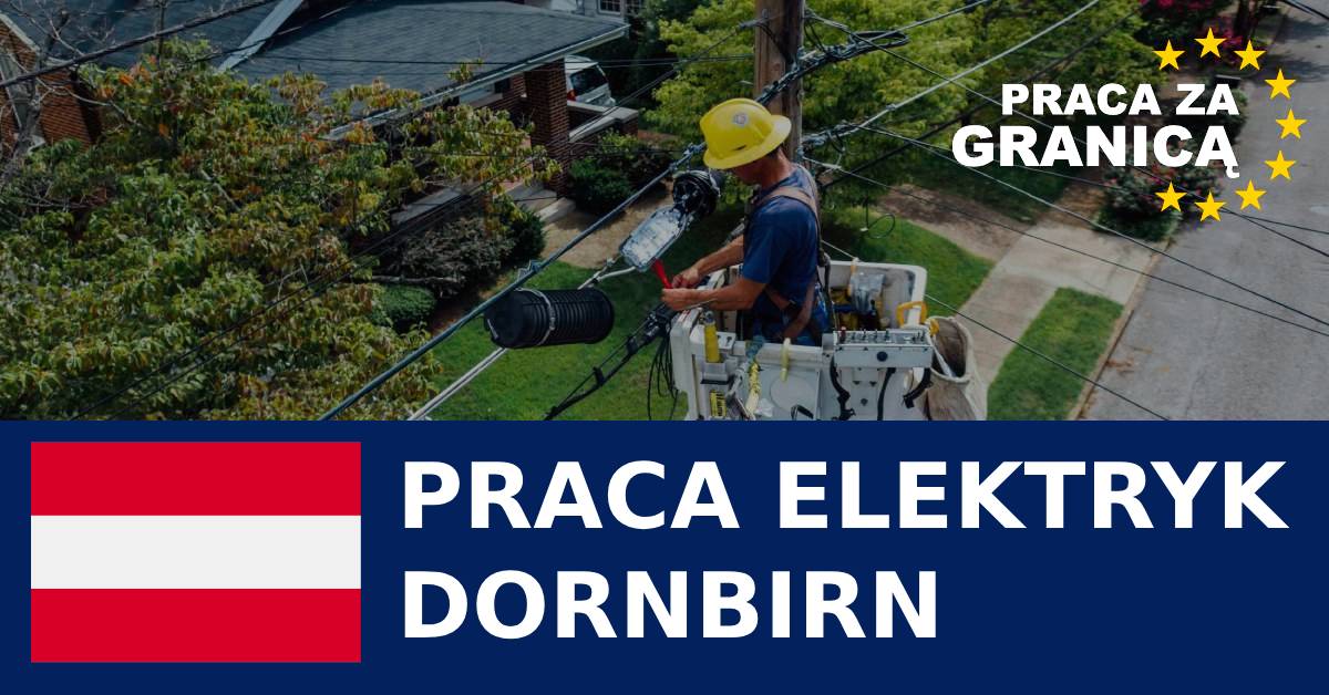 Praca elektryka Dornbirn PzG
