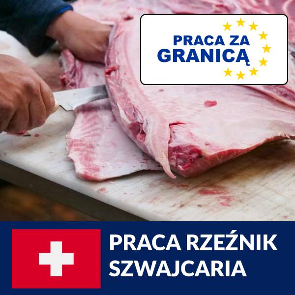 Praca rzeźnik Szwajcaria PzG