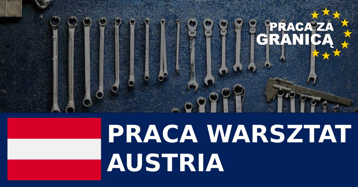 Praca w warsztacie w Austrii PzG