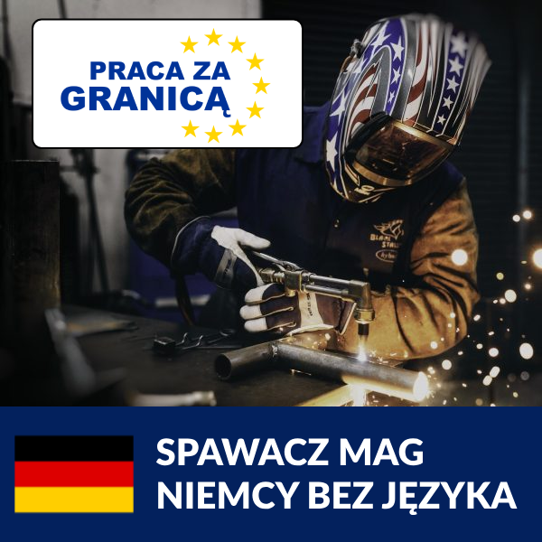 Praca spawacz MAG Niemcy bez języka 