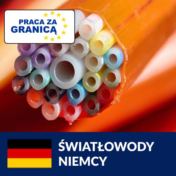 Praca światłowody Niemcy PzG