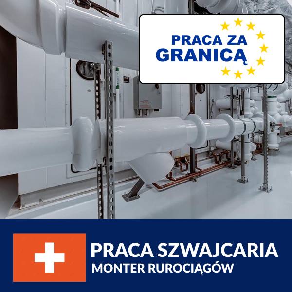 Monter rurociągów Szwajcaria PZG