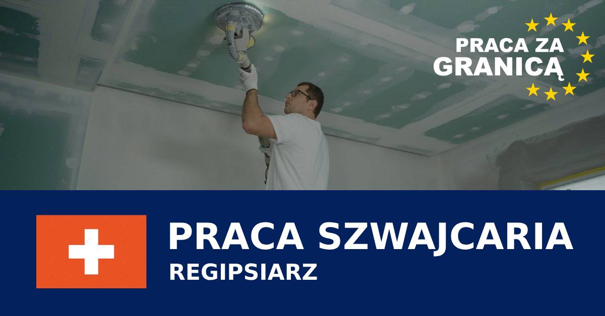 Regipsiarz Szwajcaria praca PzG