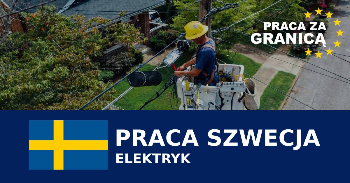 Elektryk Szwecja praca PzG