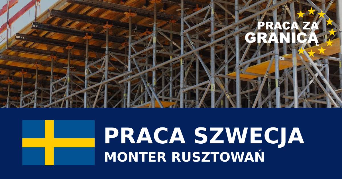 Monter rusztowań praca PzG